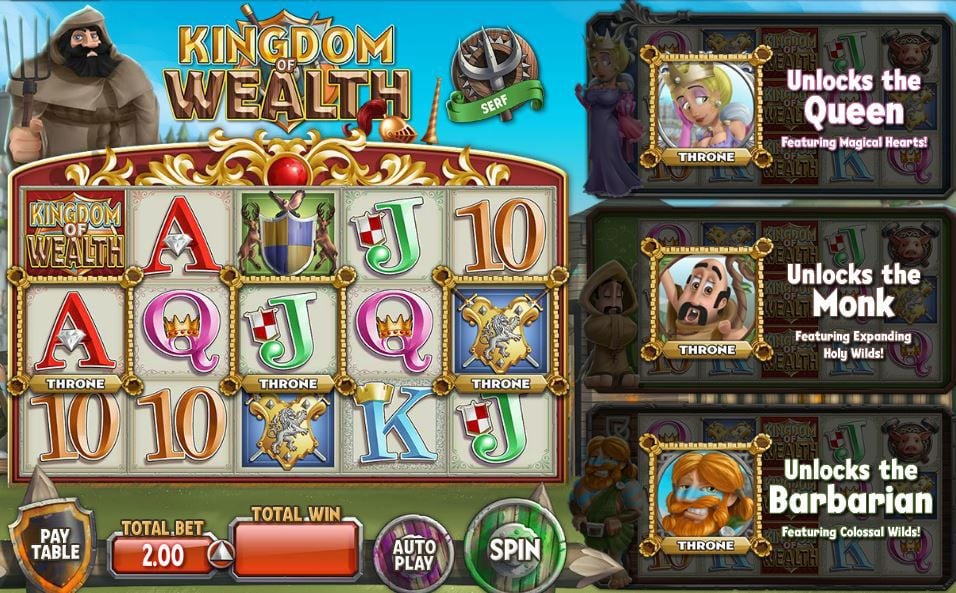 Kingdom of Wealth Slot Review Gameplay