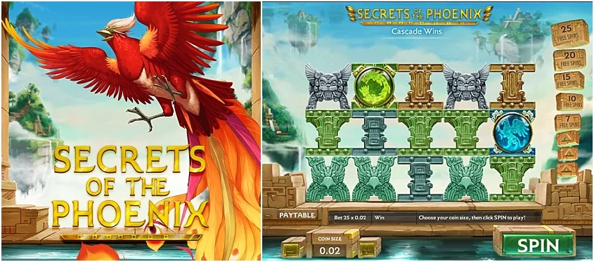 secrets of the phoenix slot demo