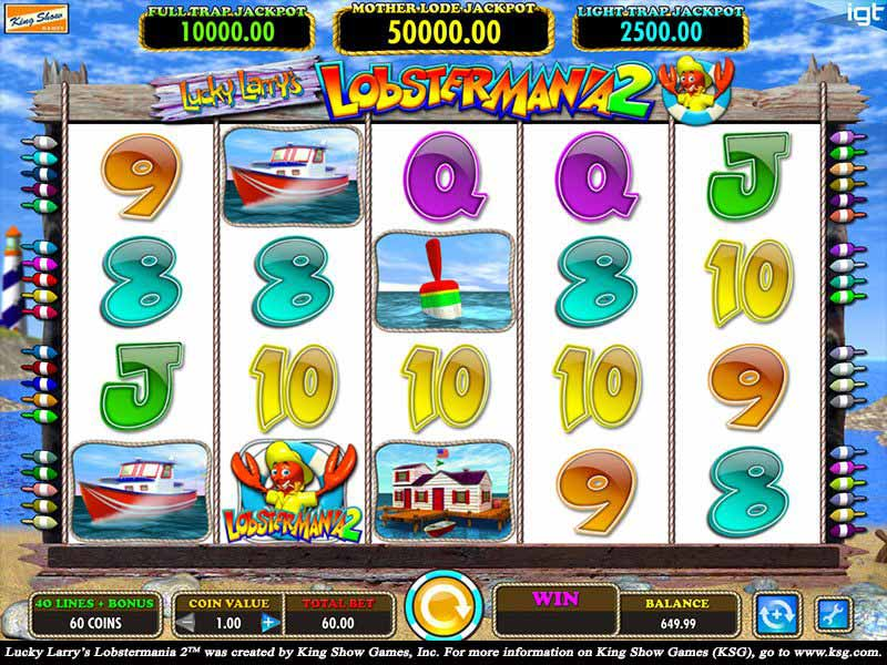 lucky larry's lobstermania 2 slot review